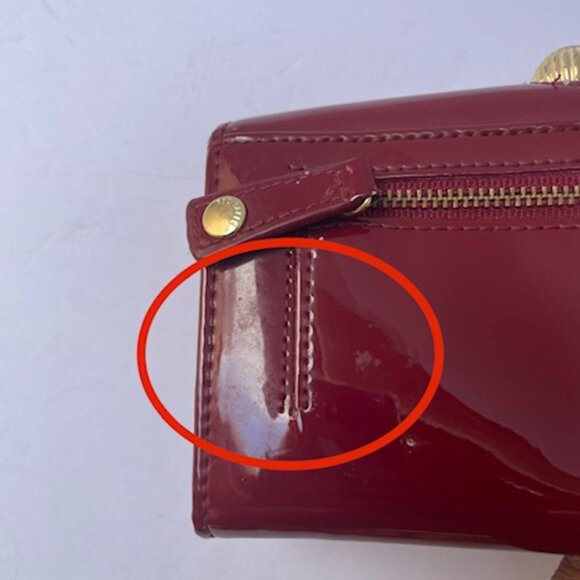 Ted Baker Bobble Patent Leather Wallet with Flaws - Picture 14 of 15